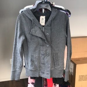 Roxy Girls Big Sound of Tree Zip Up Fleece Jacket
